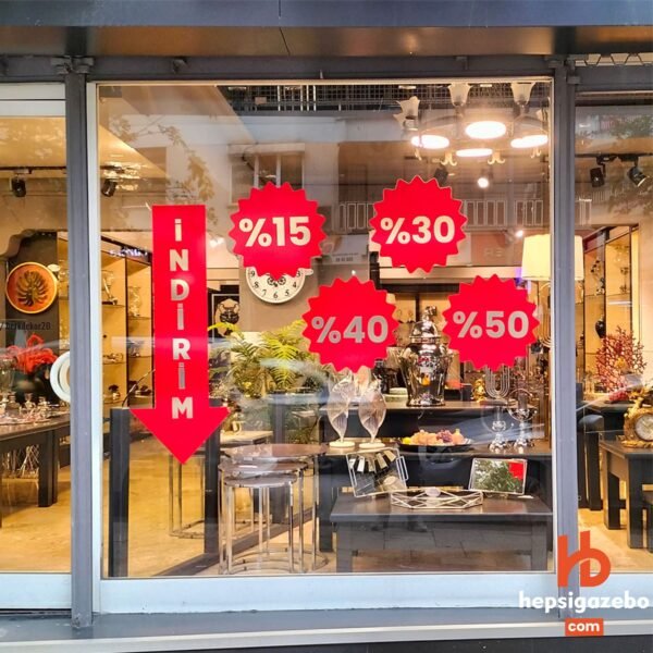 Mağaza İndirim Etiketi