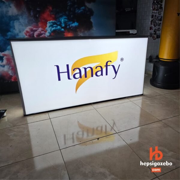 Firma Logolu Işıklı Masa